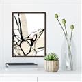 Picture of Painted Thoughts II _GroupedProduct_Rectangle_Portrait_Canvas_Framed_