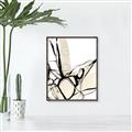 Picture of Painted Thoughts II _GroupedProduct_Rectangle_Portrait_Canvas_Framed_
