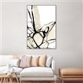 Picture of Painted Thoughts II _GroupedProduct_Rectangle_Portrait_Canvas_Framed_