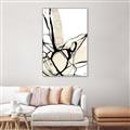 Picture of Painted Thoughts II _GroupedProduct_Rectangle_Portrait_Canvas_Framed_
