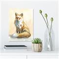Picture of Red Fox II _GroupedProduct_Rectangle_Portrait_Unframed_Print_Only_