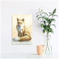 Picture of Red Fox II _GroupedProduct_Rectangle_Portrait_Unframed_Print_Only_