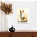 Picture of Red Fox II _GroupedProduct_Rectangle_Portrait_Unframed_Print_Only_