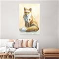 Picture of Red Fox II _GroupedProduct_Rectangle_Portrait_Unframed_Print_Only_