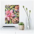Picture of Mosiac Floral _GroupedProduct_Rectangle_Portrait_Unframed_Print_Only_