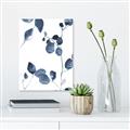 Picture of Blue Water Colour Leaves II _GroupedProduct_Rectangle_Portrait_Unframed_Print_Only_