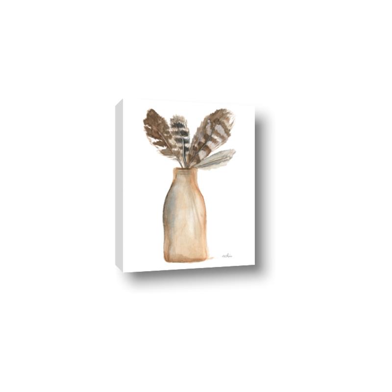 Picture of Feathers in a Vase II _GroupedProduct_Rectangle_Portrait_Canvas_