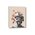 Picture of Floral Face _GroupedProduct_Rectangle_Portrait_Canvas_