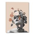 Picture of Floral Face _GroupedProduct_Rectangle_Portrait_Canvas_