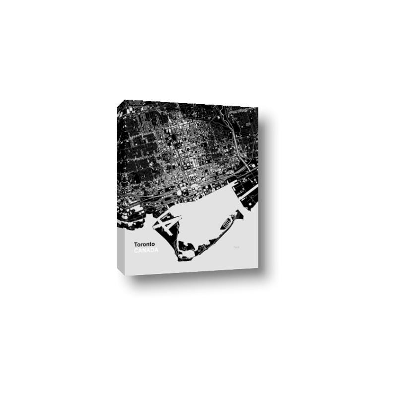 Picture of Toronto B& W _GroupedProduct_Rectangle_Portrait_Canvas_