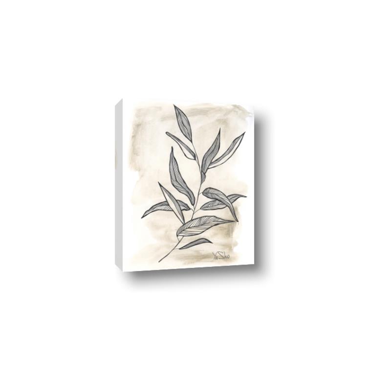 Picture of Antiqued Leaves I _GroupedProduct_Rectangle_Portrait_Canvas_