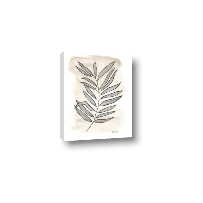 Picture of Antiqued Leaves II _GroupedProduct_Rectangle_Portrait_Canvas_