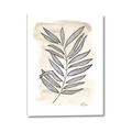 Picture of Antiqued Leaves II _GroupedProduct_Rectangle_Portrait_Canvas_