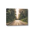 Picture of Foggy Straight Redwood Highway _GroupedProduct_Rectangle_Landscape_Photography _GroupedProduct_Rectangle_Landscape_Canvas_