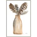 Picture of Feathers in a Vase II _GroupedProduct_Rectangle_Portrait_Canvas_Framed_