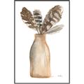 Picture of Feathers in a Vase II _GroupedProduct_Rectangle_Portrait_Canvas_Framed_