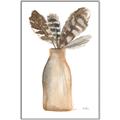 Picture of Feathers in a Vase II _GroupedProduct_Rectangle_Portrait_Canvas_Framed_