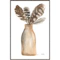 Picture of Feathers in a Vase II _GroupedProduct_Rectangle_Portrait_Canvas_Framed_