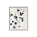 Picture of Watercolor Leaves I _GroupedProduct_Rectangle_Portrait_Canvas_Framed_