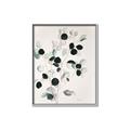 Picture of Watercolor Leaves I _GroupedProduct_Rectangle_Portrait_Canvas_Framed_