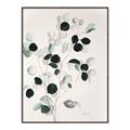 Picture of Watercolor Leaves I _GroupedProduct_Rectangle_Portrait_Canvas_Framed_