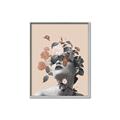 Picture of Floral Face _GroupedProduct_Rectangle_Portrait_Canvas_Framed_
