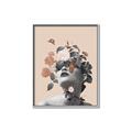 Picture of Floral Face _GroupedProduct_Rectangle_Portrait_Canvas_Framed_