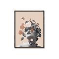 Picture of Floral Face _GroupedProduct_Rectangle_Portrait_Canvas_Framed_