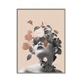 Picture of Floral Face _GroupedProduct_Rectangle_Portrait_Canvas_Framed_