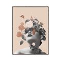 Picture of Floral Face _GroupedProduct_Rectangle_Portrait_Canvas_Framed_