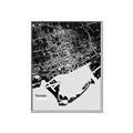 Picture of Toronto B& W _GroupedProduct_Rectangle_Portrait_Canvas_Framed_