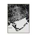 Picture of Toronto B& W _GroupedProduct_Rectangle_Portrait_Canvas_Framed_