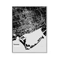 Picture of Toronto B& W _GroupedProduct_Rectangle_Portrait_Canvas_Framed_