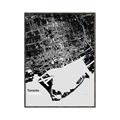 Picture of Toronto B& W _GroupedProduct_Rectangle_Portrait_Canvas_Framed_