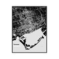 Picture of Toronto B& W _GroupedProduct_Rectangle_Portrait_Canvas_Framed_