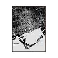 Picture of Toronto B& W _GroupedProduct_Rectangle_Portrait_Canvas_Framed_