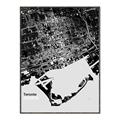 Picture of Toronto B& W _GroupedProduct_Rectangle_Portrait_Canvas_Framed_