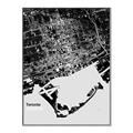 Picture of Toronto B& W _GroupedProduct_Rectangle_Portrait_Canvas_Framed_