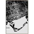 Picture of Toronto B& W _GroupedProduct_Rectangle_Portrait_Canvas_Framed_