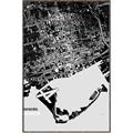 Picture of Toronto B& W _GroupedProduct_Rectangle_Portrait_Canvas_Framed_