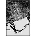 Picture of Toronto B& W _GroupedProduct_Rectangle_Portrait_Canvas_Framed_
