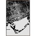 Picture of Toronto B& W _GroupedProduct_Rectangle_Portrait_Canvas_Framed_