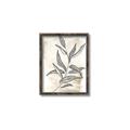 Picture of Antiqued Leaves I _GroupedProduct_Rectangle_Portrait_Canvas_Framed_