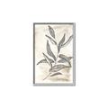Picture of Antiqued Leaves I _GroupedProduct_Rectangle_Portrait_Canvas_Framed_
