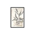 Picture of Antiqued Leaves I _GroupedProduct_Rectangle_Portrait_Canvas_Framed_