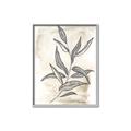 Picture of Antiqued Leaves I _GroupedProduct_Rectangle_Portrait_Canvas_Framed_