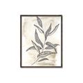 Picture of Antiqued Leaves I _GroupedProduct_Rectangle_Portrait_Canvas_Framed_