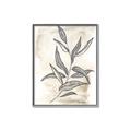 Picture of Antiqued Leaves I _GroupedProduct_Rectangle_Portrait_Canvas_Framed_