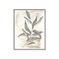 Picture of Antiqued Leaves I _GroupedProduct_Rectangle_Portrait_Canvas_Framed_