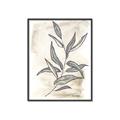 Picture of Antiqued Leaves I _GroupedProduct_Rectangle_Portrait_Canvas_Framed_